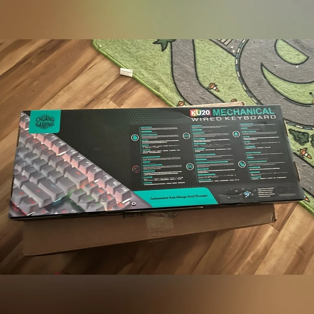 Open box Chuang Gaming keyboard